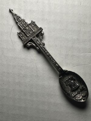 Independence Hall
Chrome on Steel with painted patina 

